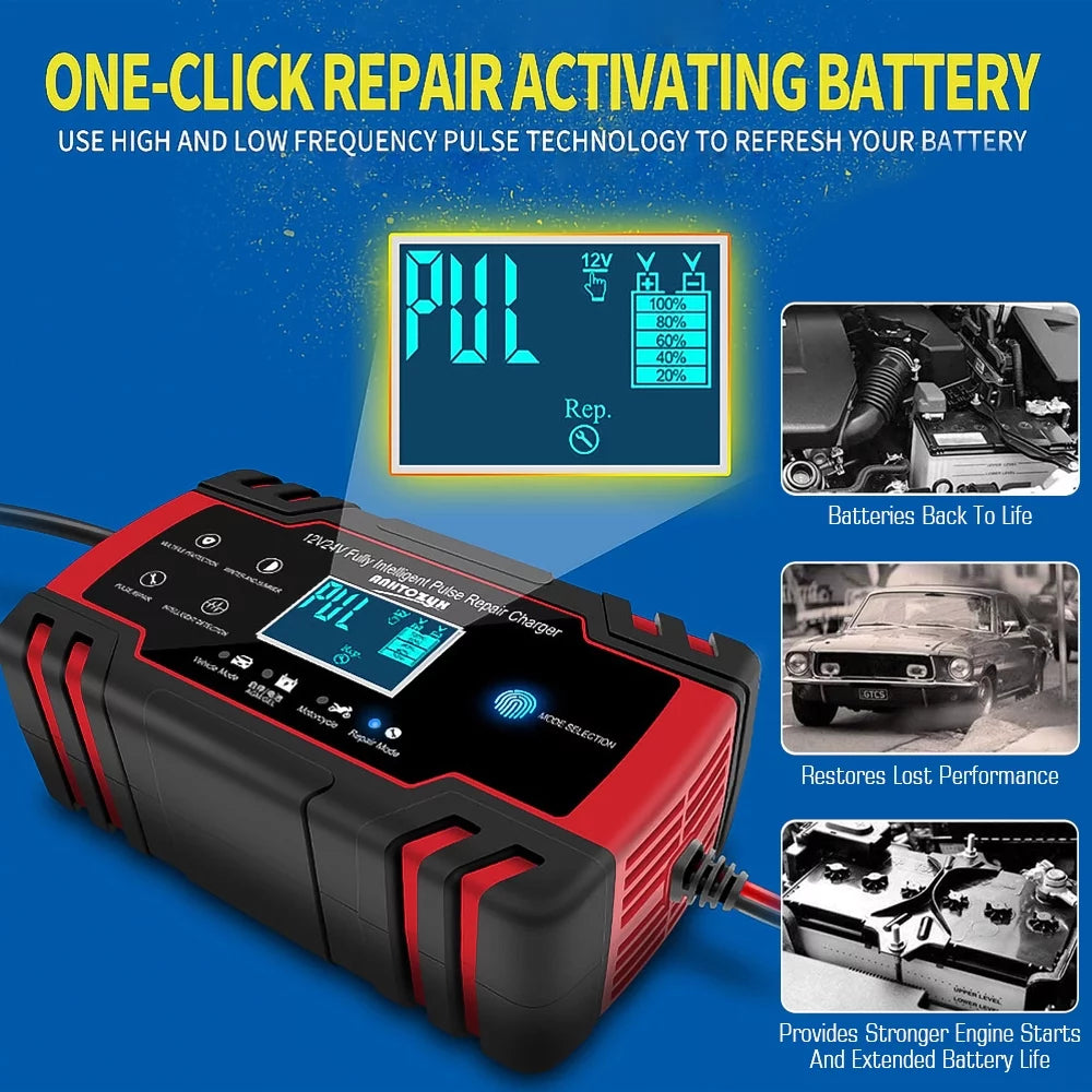 Automatic Car Battery Charger O9197
