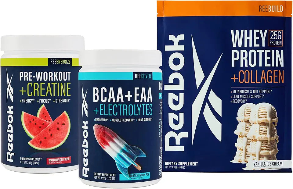 Pre-Workout, BCAA + EAA, Whey + Collagen Bundle K259905