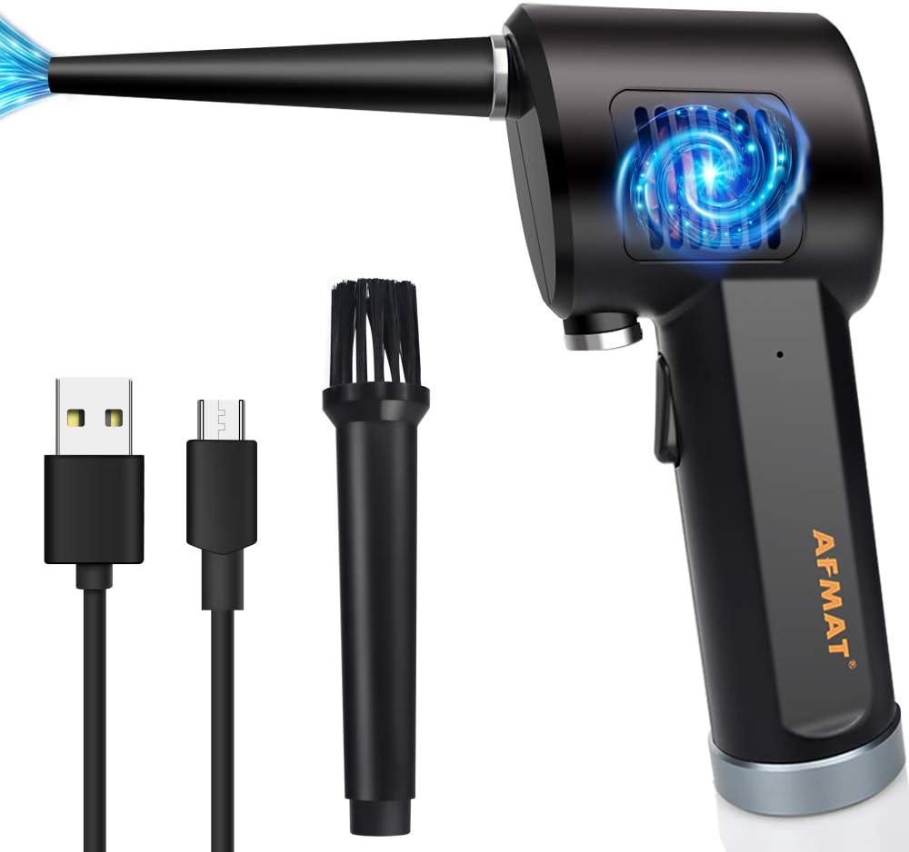 Cordless Electric Air Duster with Battery-6000mAh for Computers I93255