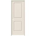 28 in. x 80 in. Primed Right-Hand Solid Core Molded Composite MDF Single Prehung Interior Door P6029