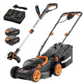 40V 14 Lawn Mower & 20V 12 String Trimmer Combo Kit Q763