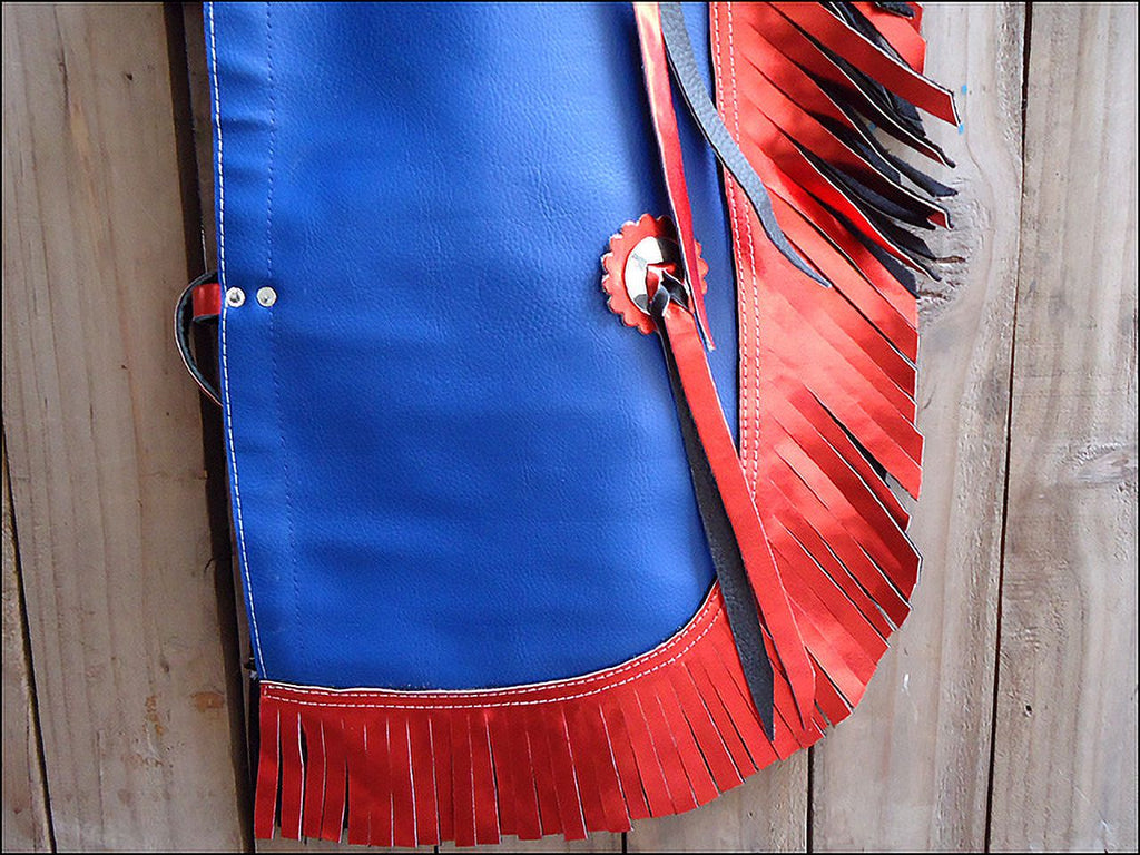 Kids Junior Youth Bull Riding Chaps H477