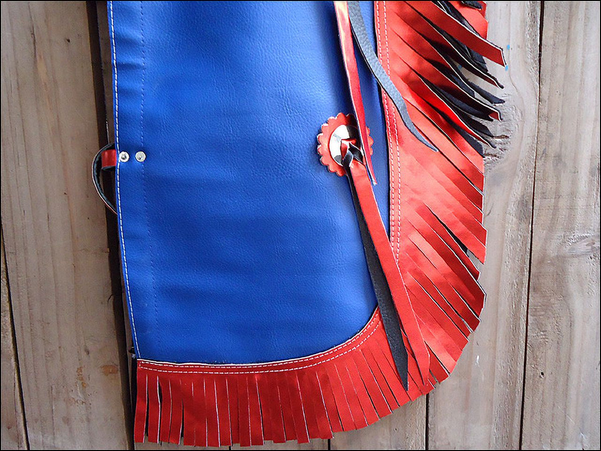 Kids Junior Youth Bull Riding Chaps H477