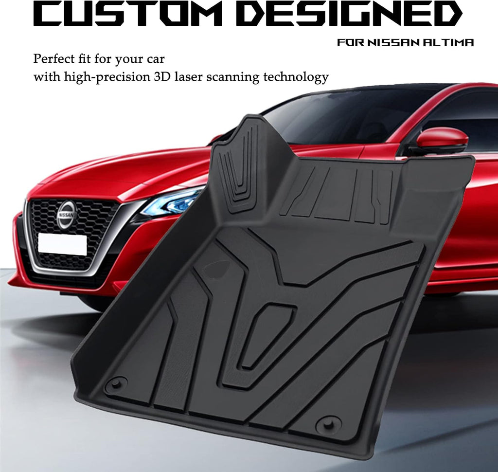 Custom Fit TPE Floor Mats 2 Row Seat Q48144