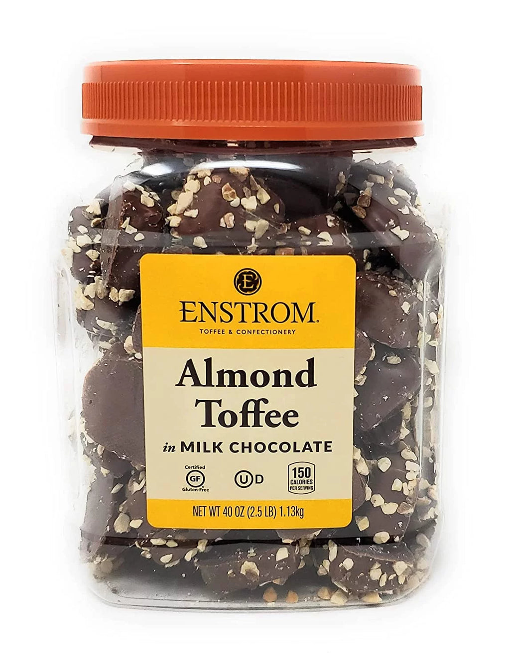 Almond Toffee Tub (Milk, 2.5lb) P659
