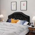 Black Velvet Queen/Full Headboard G2725