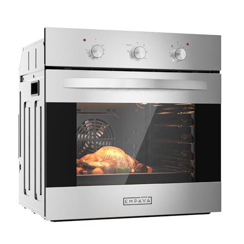 24 inch Electric Single Wall Oven with Convection System, Stainless Steel E7913