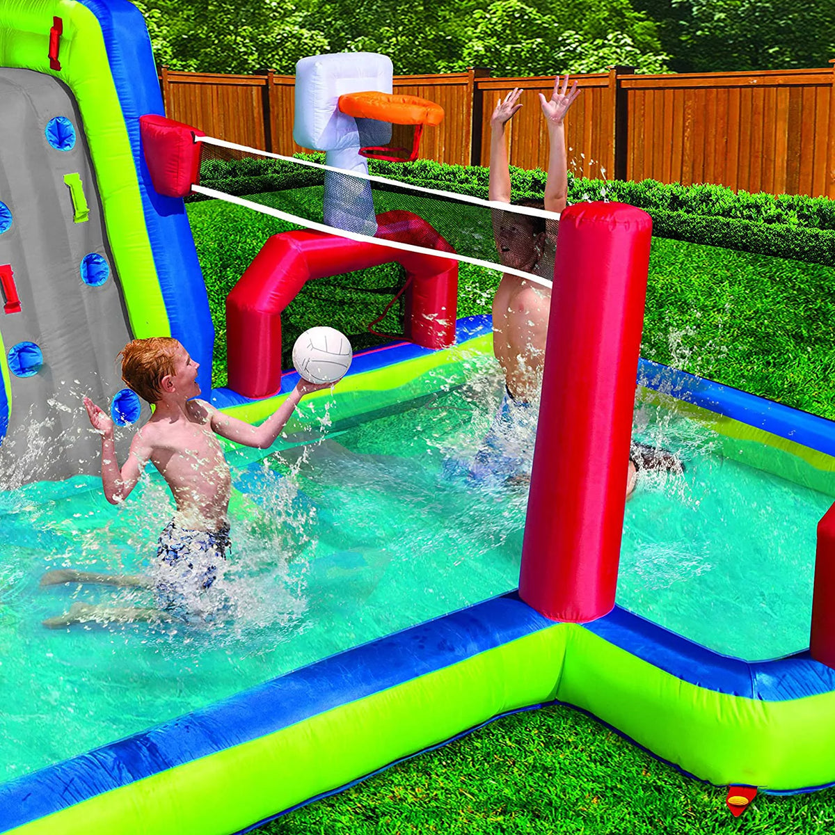 Inflatable Bouncer Water Slide W726235