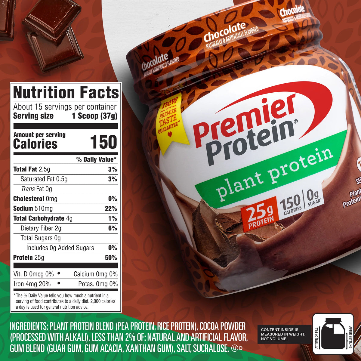Vanilla Plant Protein Powder, 15 Servings G753183