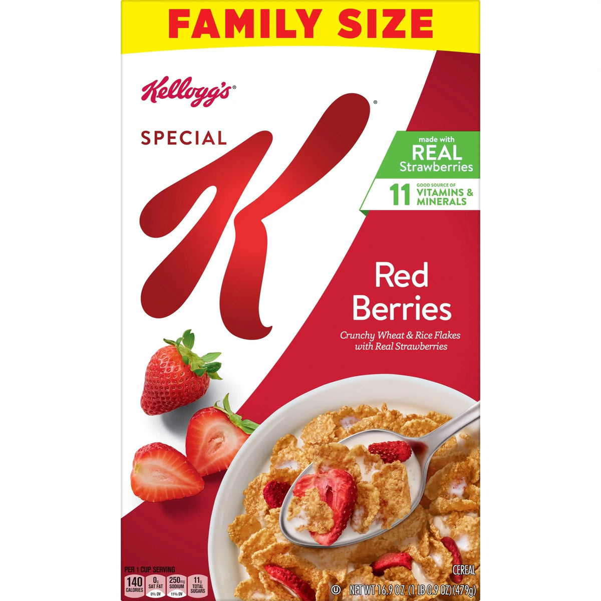 Red Berries Cold Breakfast Cereal (Pack of 24) Y662