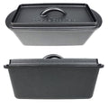 Pre-Seasoned Cast Iron Bread Pan with Lid J930825