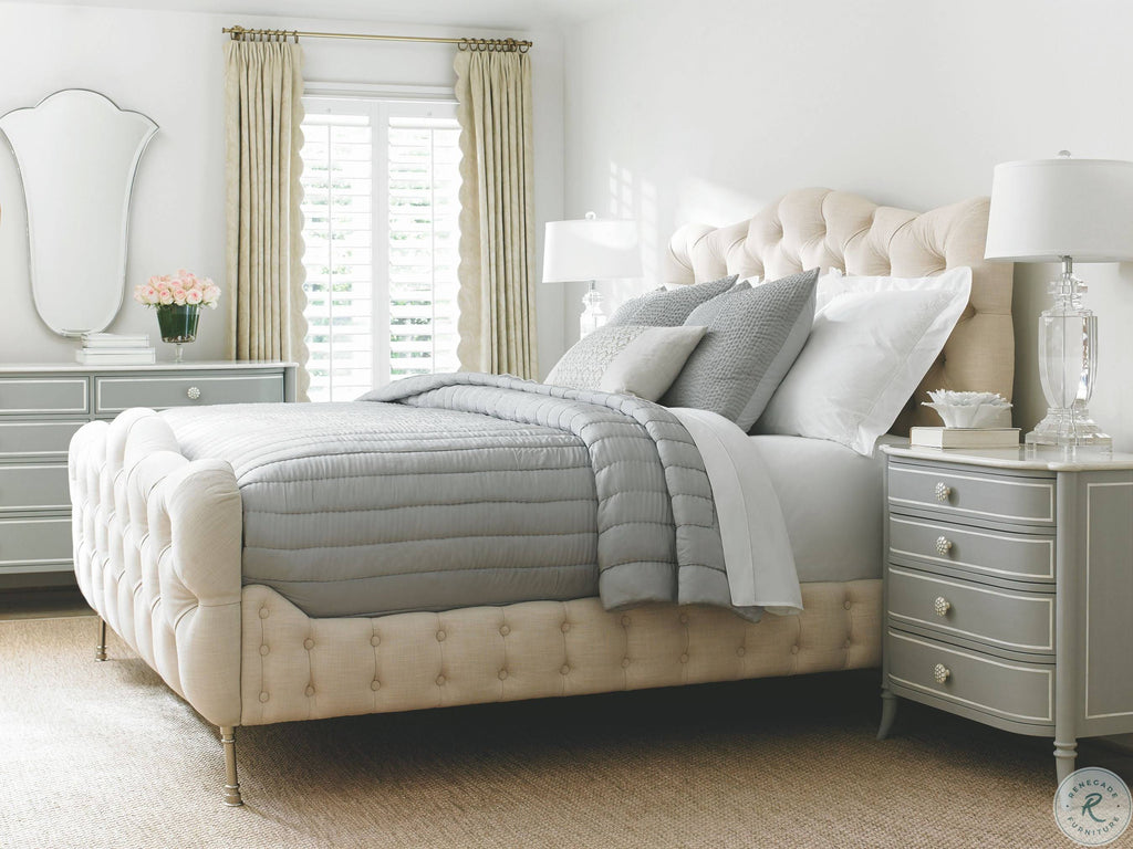 Gray Four Drawer Nightstand O816954