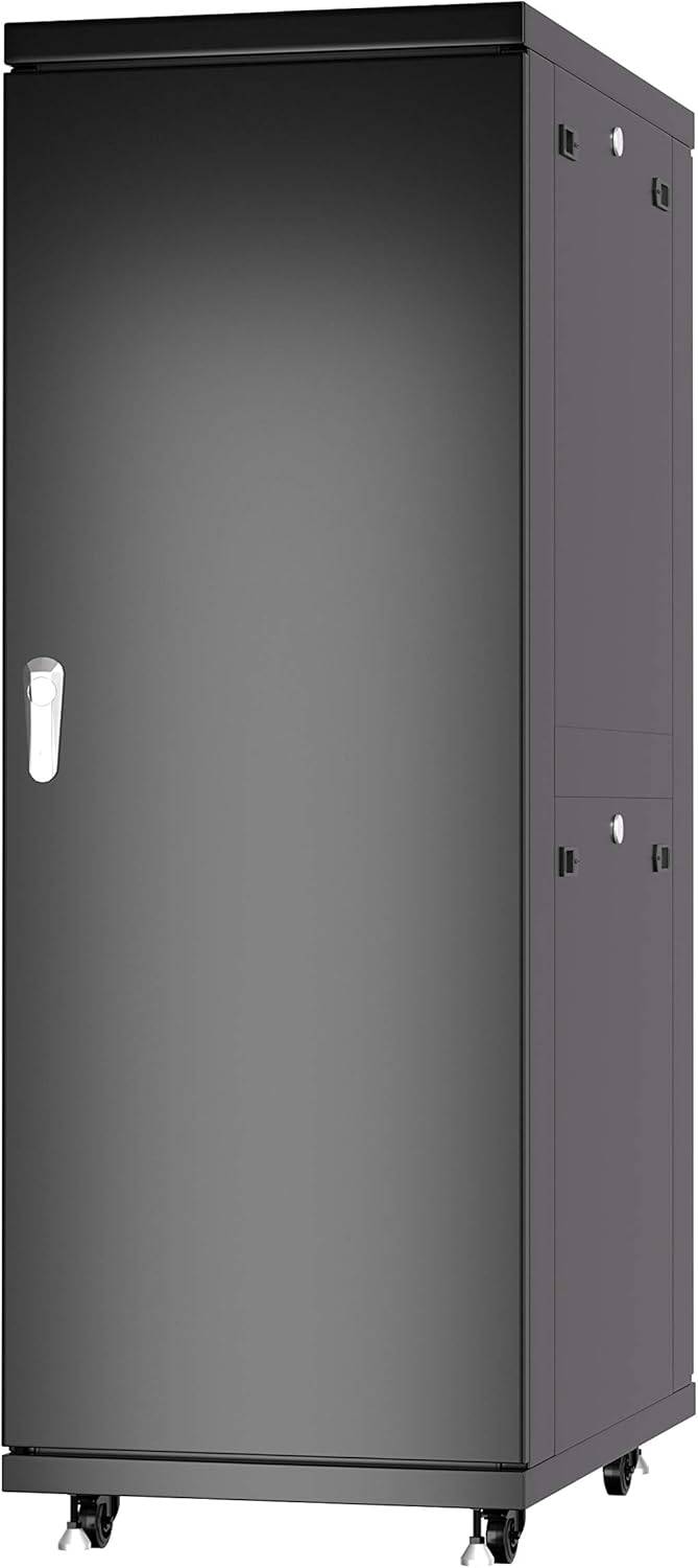39 Inch Deep Server Cabinet on Wheels with 4 X Fans I1203