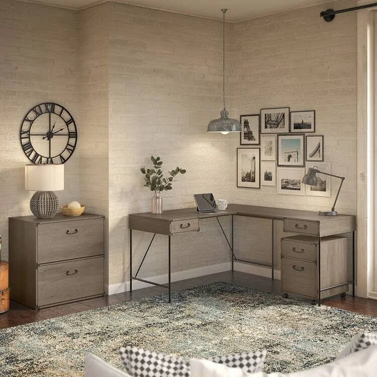 Rectangular Table Set with Drawer Cabinet B6310