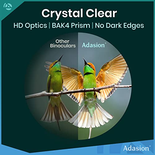 12x42 HD Waterproof Binoculars with Phone Adapter and Tripod O2792