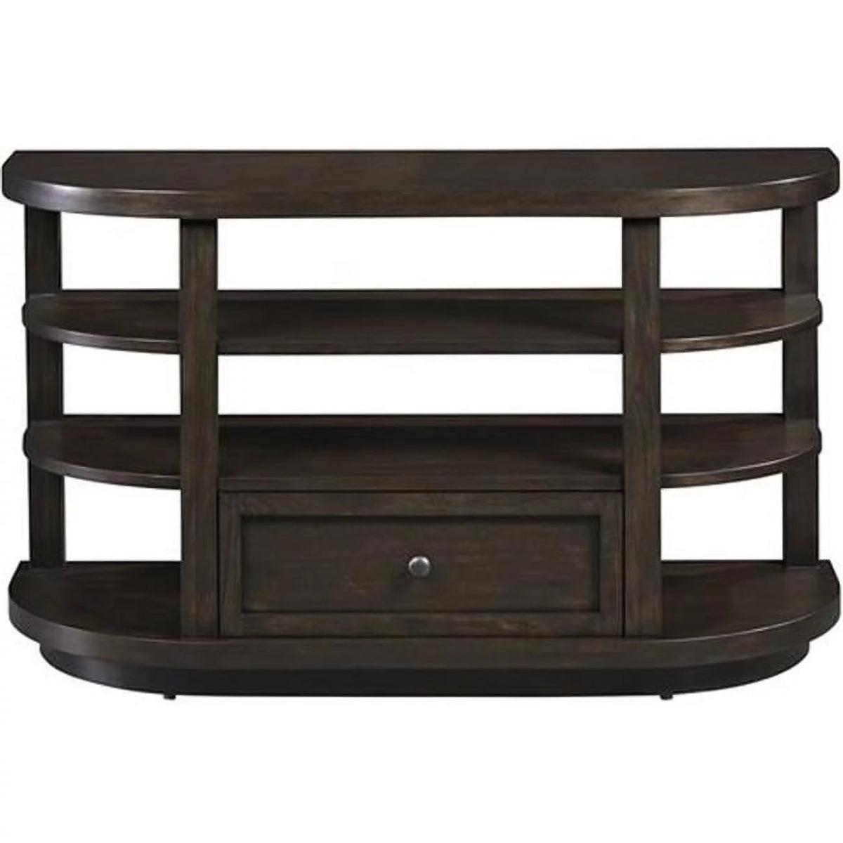 Chocolate Mahogany Sofa & Console Table X5074
