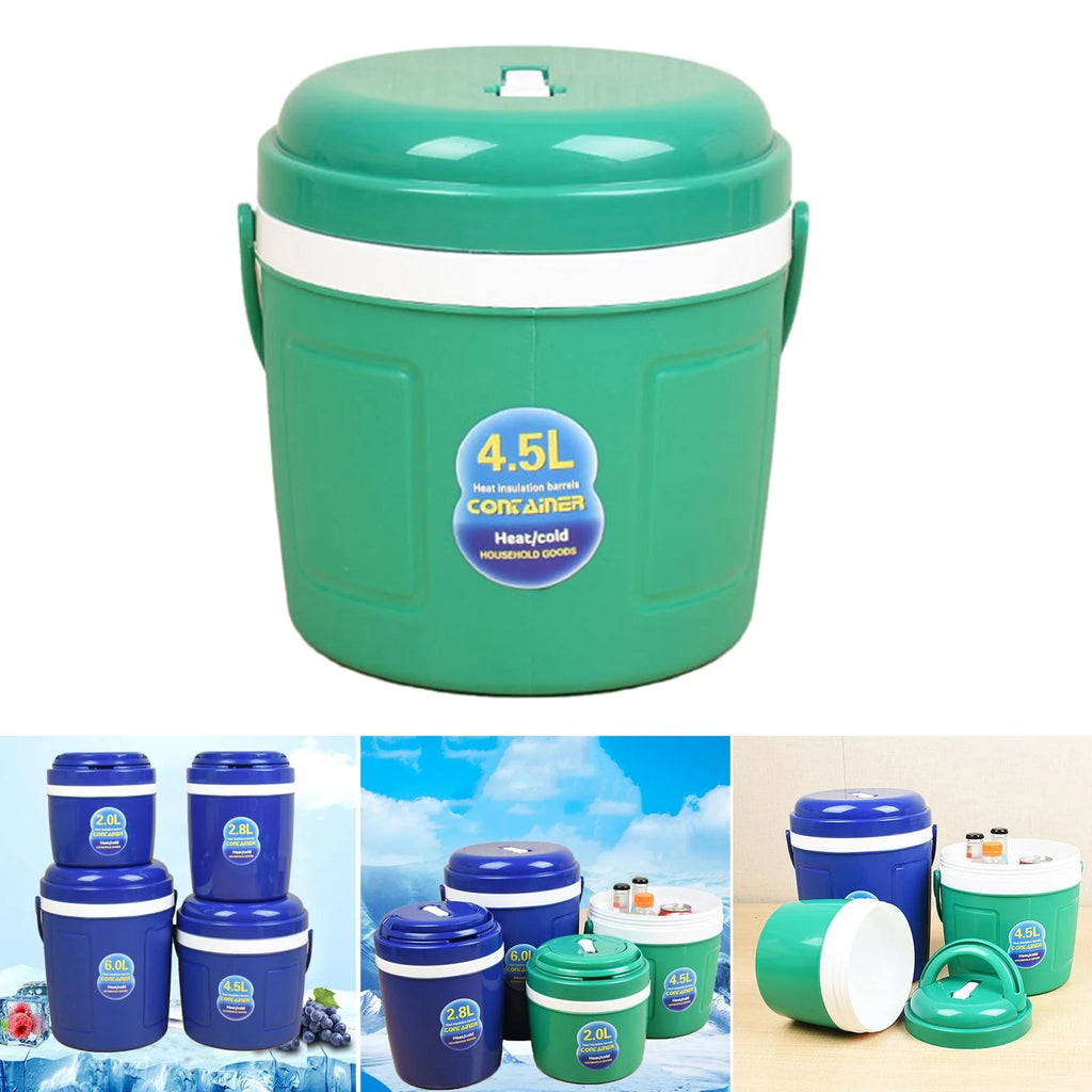 Green Insulated Beverage Bucket 4.5L K481