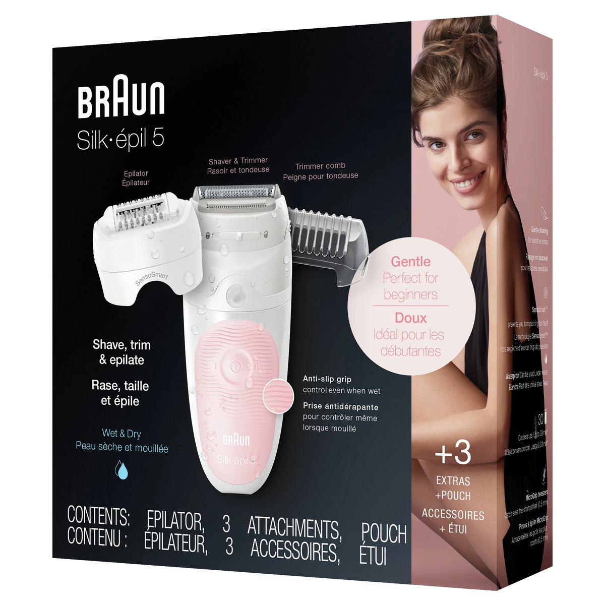 White Pink Epilator Y954078