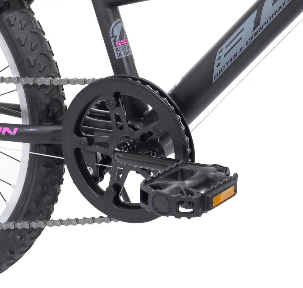20-inch Girl's Mountain Child Bicycle Black/Pink Q175