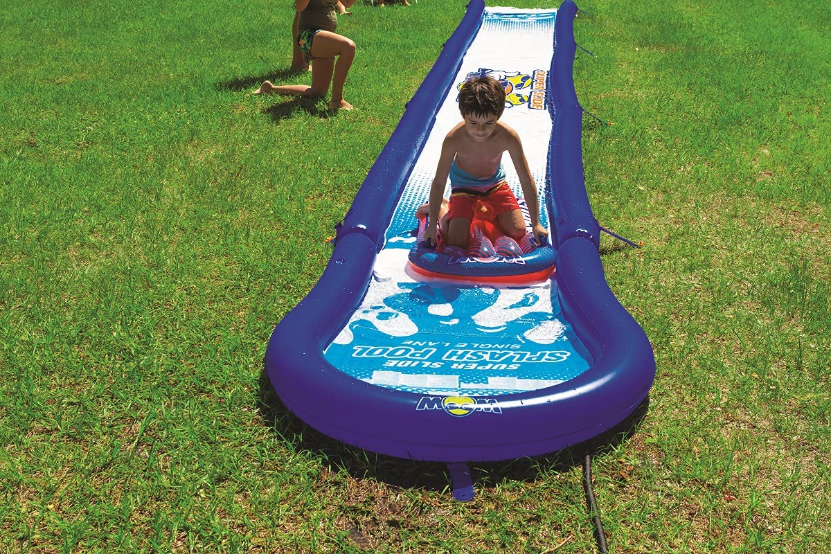 Single Lane Slide with Attached Pool H74345
