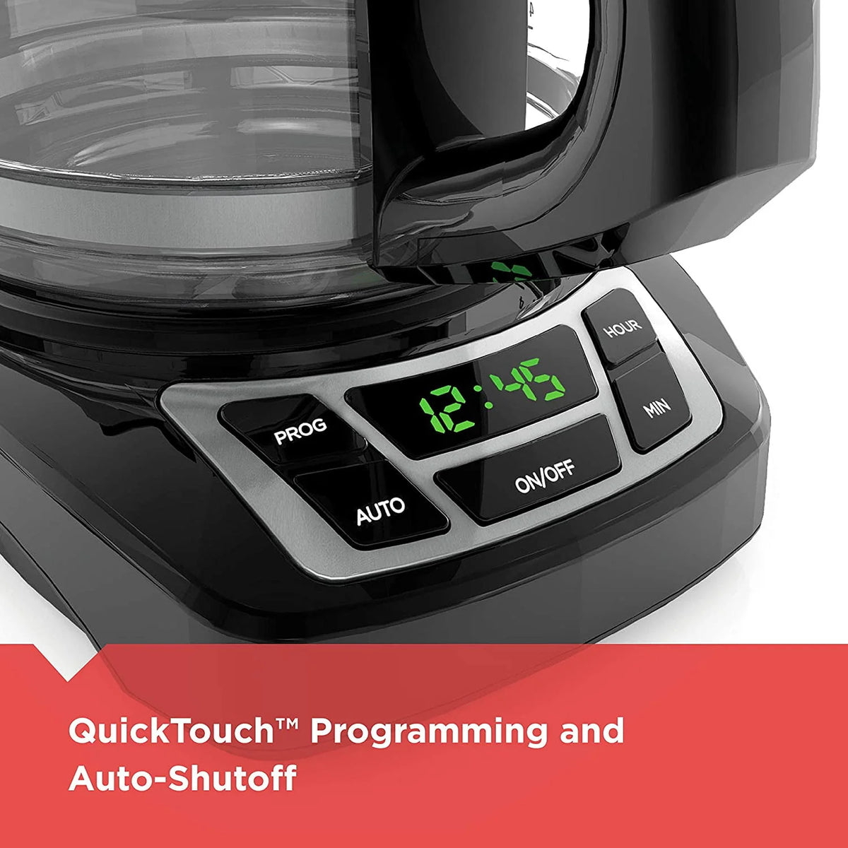 12-Cup Programmable Coffee Maker Q241