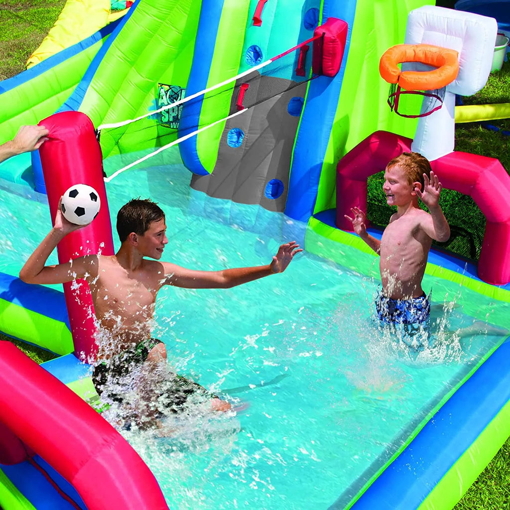 Inflatable Bouncer Water Slide W726235