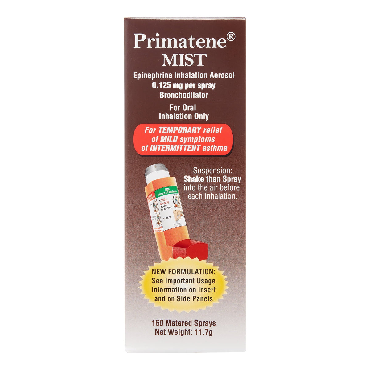 Epinephrine Oral Inhalation Aerosol B4903