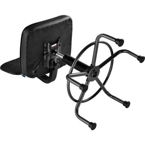 Fabric Desk Stool Black S864