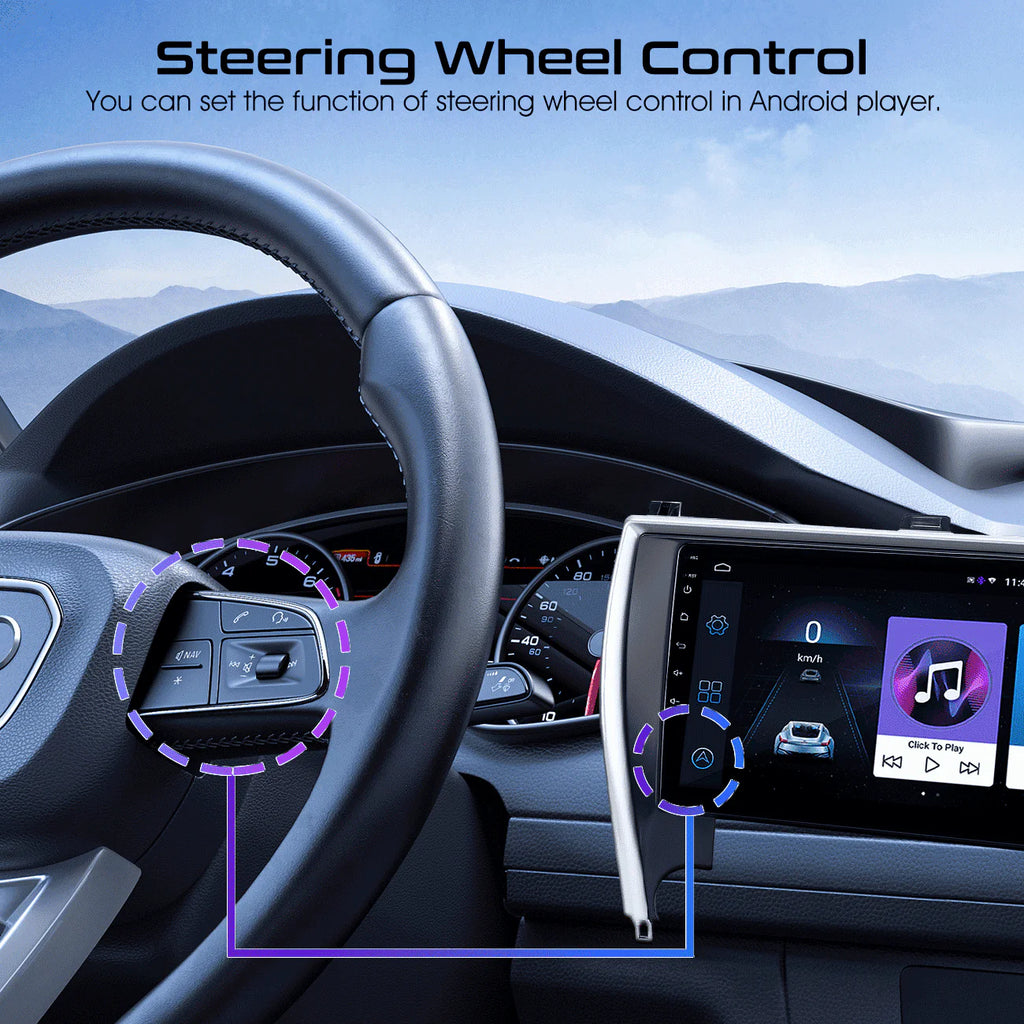 10.1in Carplay Android 12 Car Stereo Radio P906