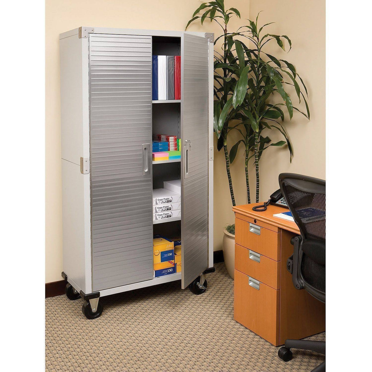Stainless Steel Storage Cabinet C376686