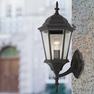 Oil Rubbed Bronze Outdoor Wall Lantern R522129