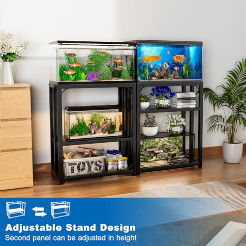 20 Gallon Metal Adjustable Fish Tank Stand P575