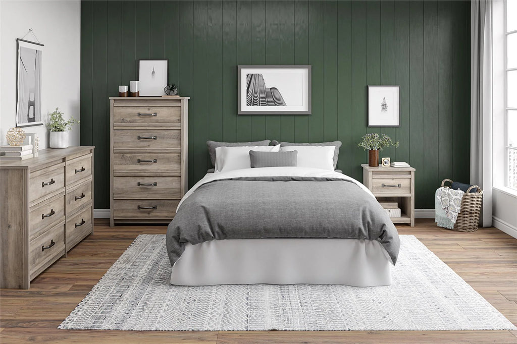 Rustic Ranch 5 Drawer Dresser D8226