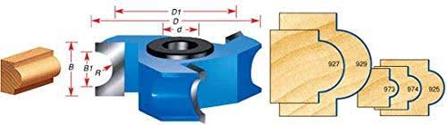 Carbide Tipped 3-Wing Bullnose Router Bit M49841