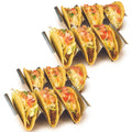 Stainless Steel 4-Piece Taco Holder Tray Set M87155