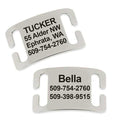 Stainless Steel Slide-On Dog & Cat Tag D248433