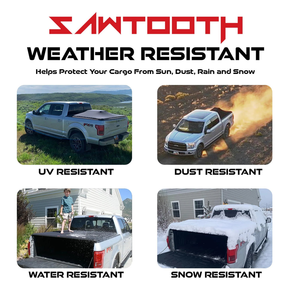 Sawtooth Expandable Tonneau Cover R4231