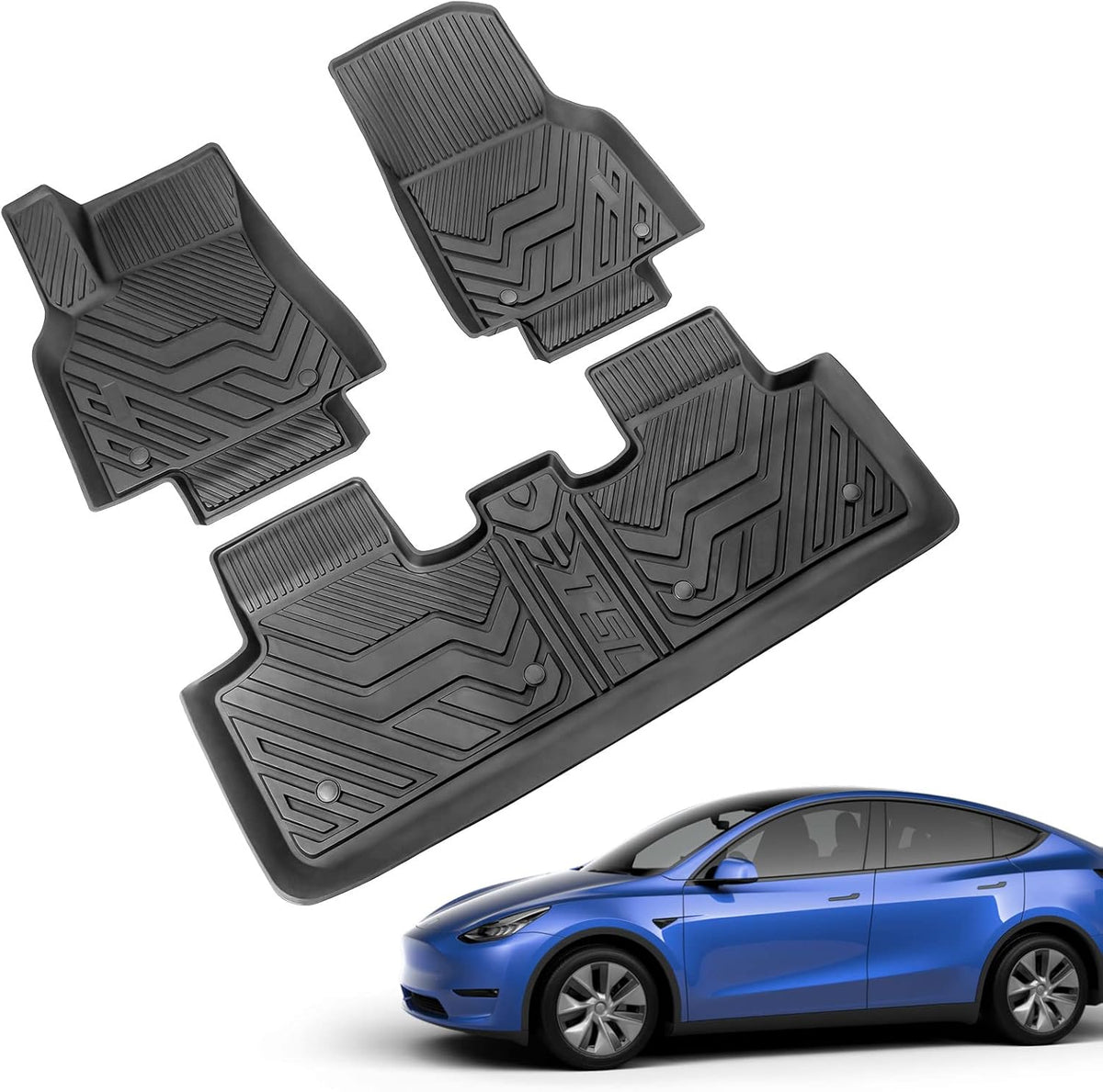 Tesla Model Y Trunk Mat Cargo Liner (A Set of Four) R375986