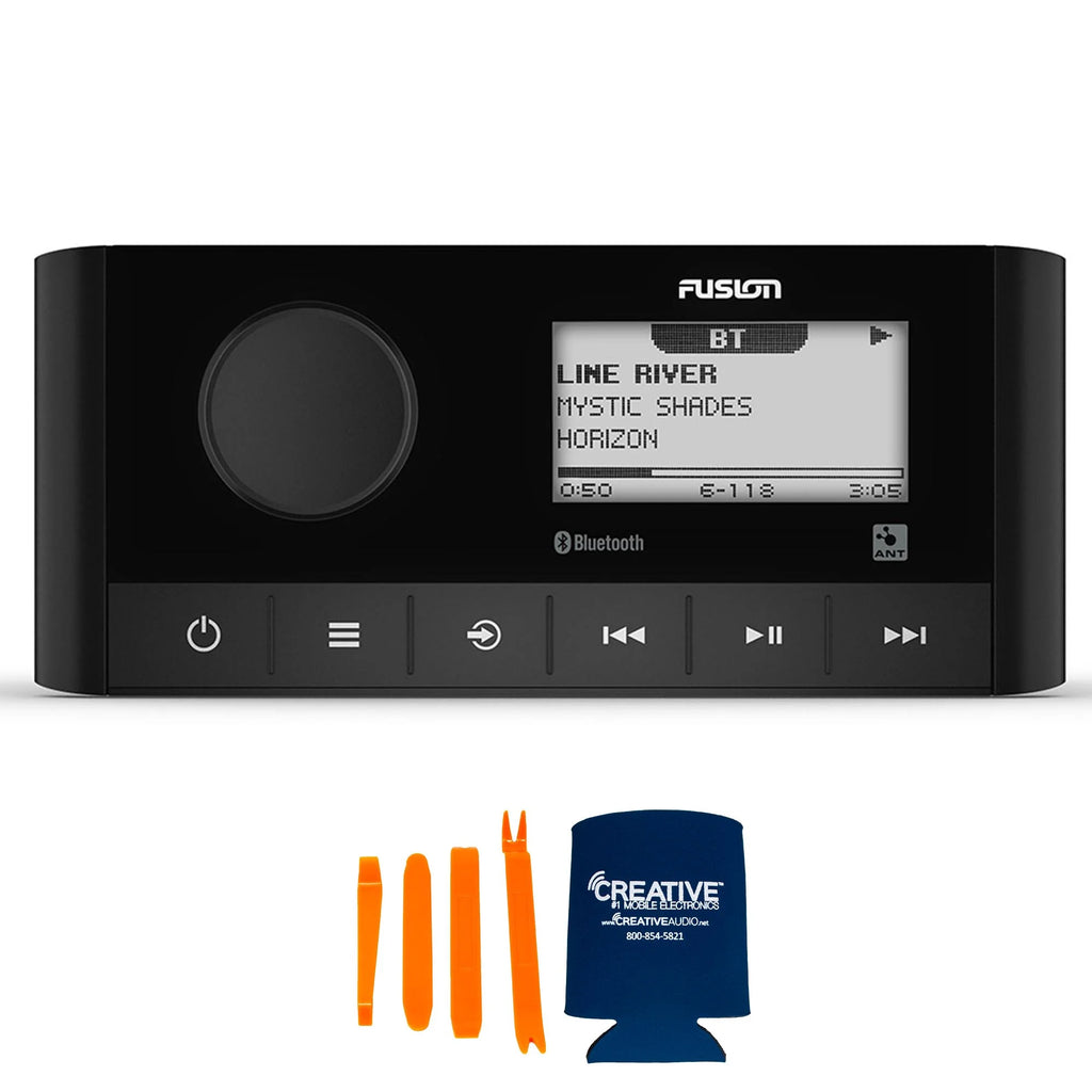 Marine Stereo With 2 Pair of 6.5" White Grill Marine Speakers B670446