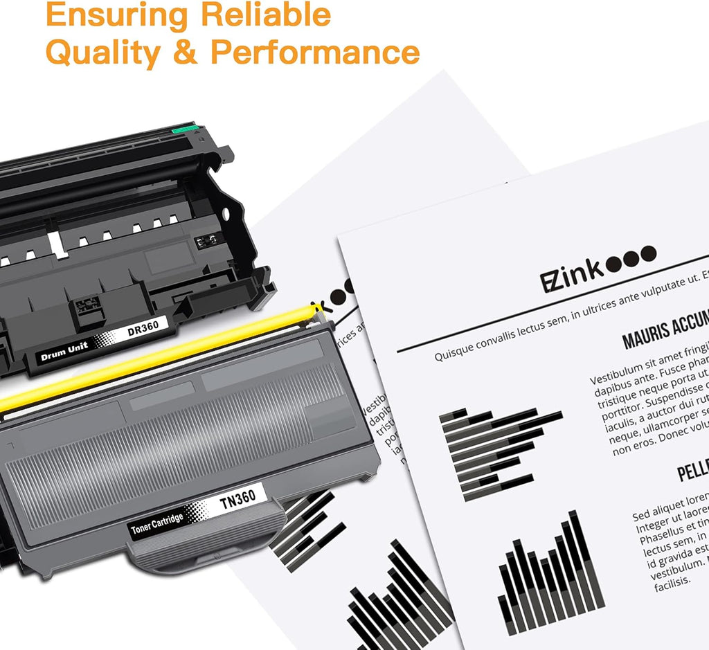 2 Toner, 1 Drum Unit Compatible Toner Cartridge and Drum Unit P25906