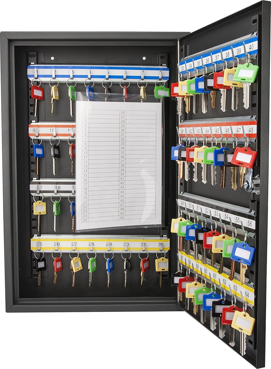 Steel Key Lock Box Wall Mount Cabinet E694097