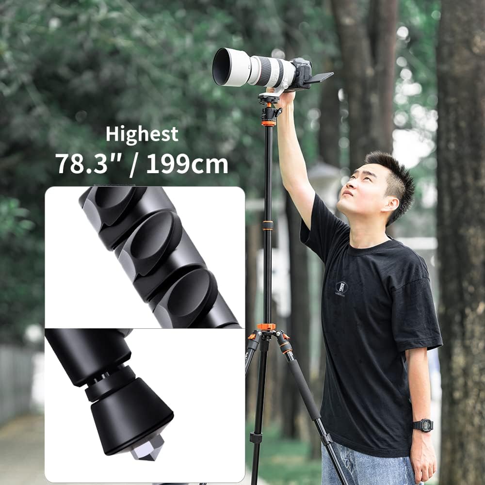 78 inch Aluminum Camera Tripod with 360 Degree Ball Head, Pack of 2 R86003