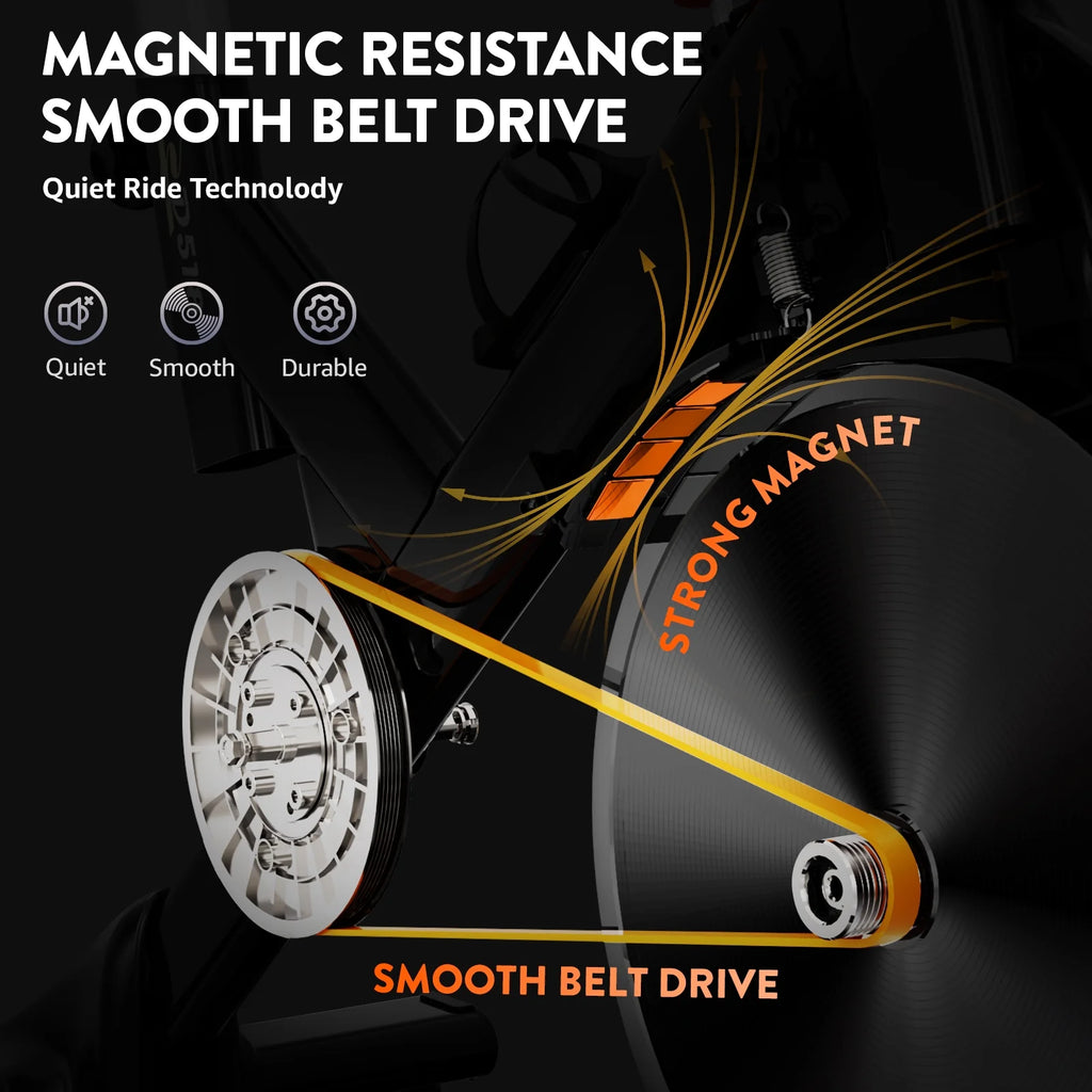Indoor Cycling Bike Stationary Magnetic Resistance 35lbs B524725