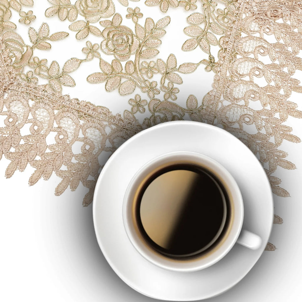 100% Polyester Lace Table Runner A699871
