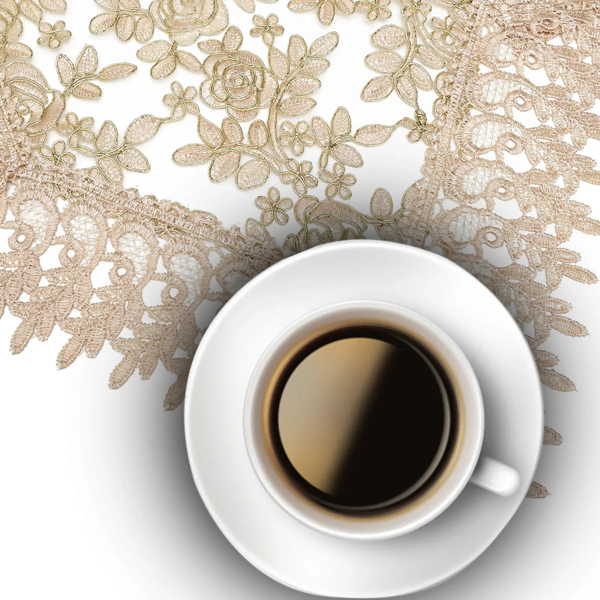 100% Polyester Lace Table Runner A699871