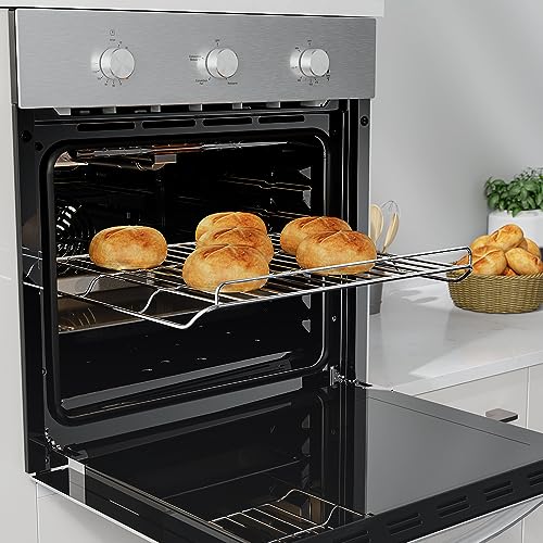 24 inch Electric Single Wall Oven with Convection System, Stainless Steel E7913