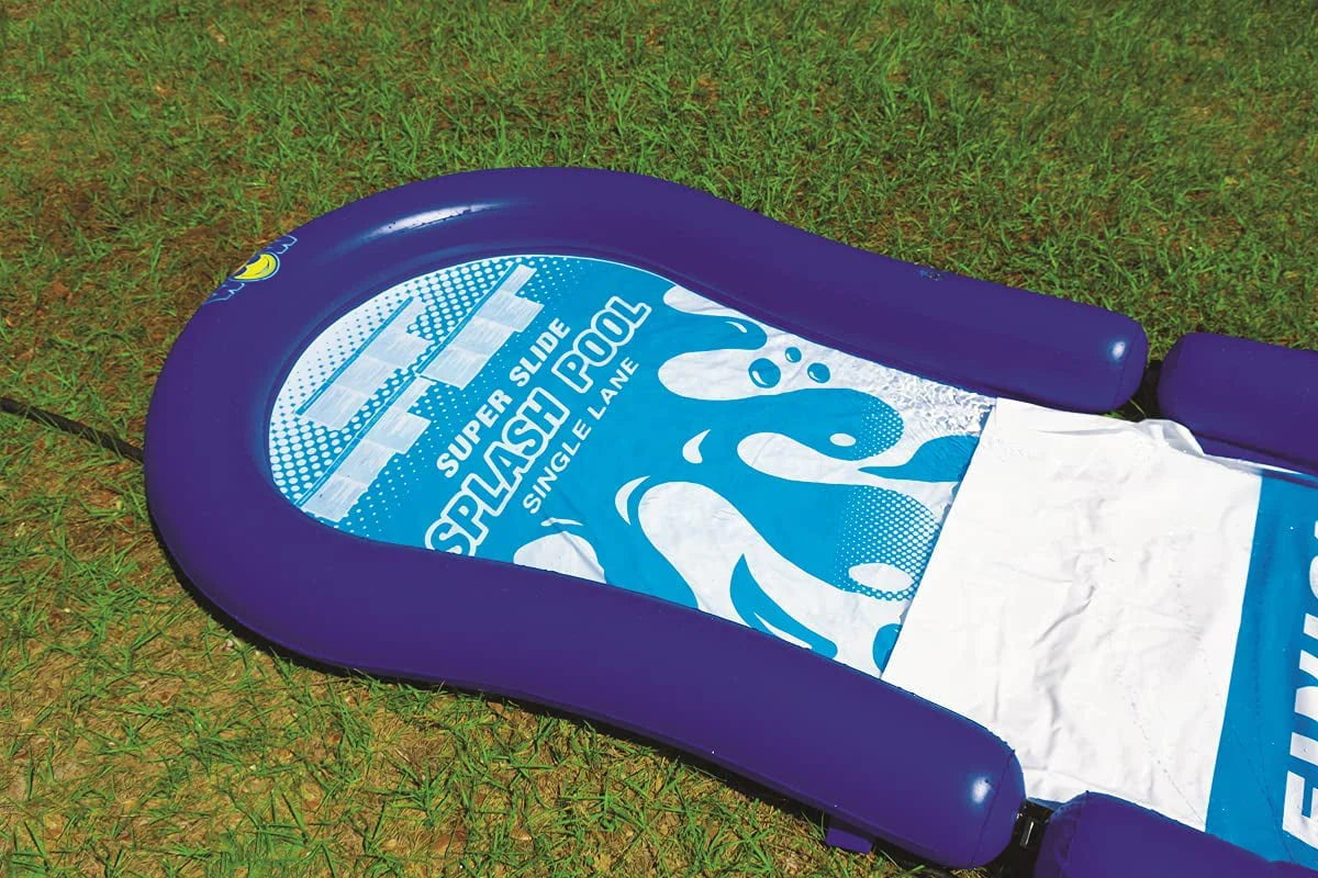 Single Lane Slide with Attached Pool H74345