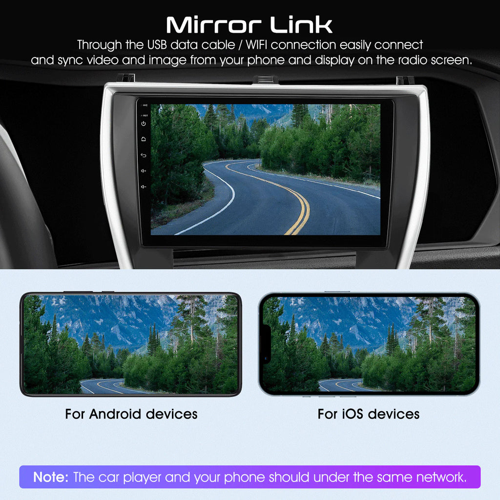 10.1in Carplay Android 12 Car Stereo Radio P906
