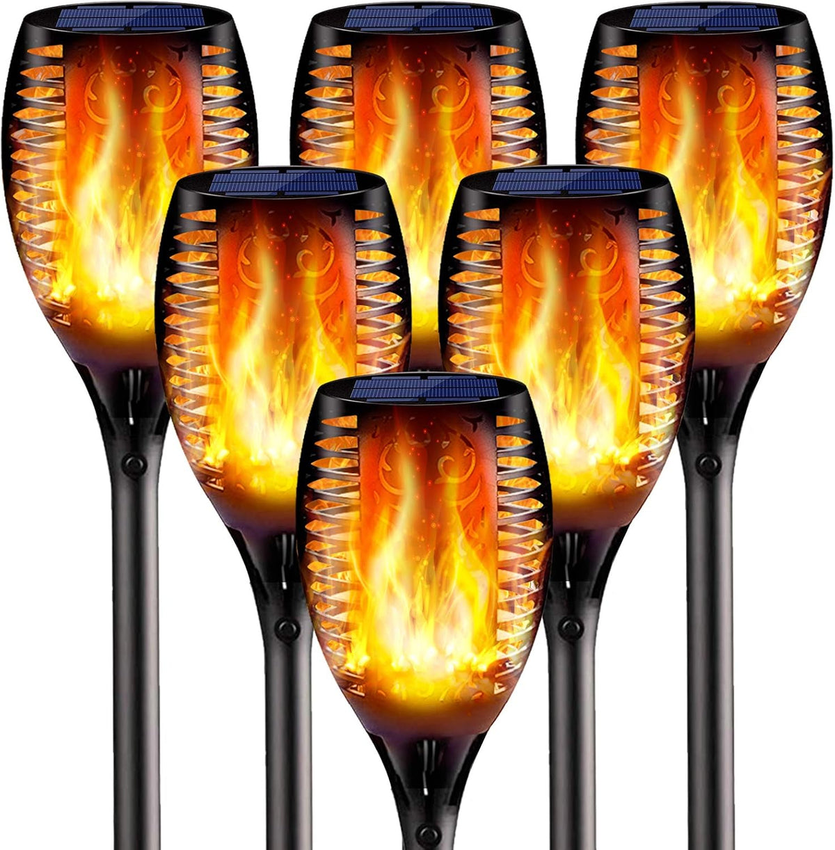 43 inch 96 LED Waterproof Solar Torch Lights C351351