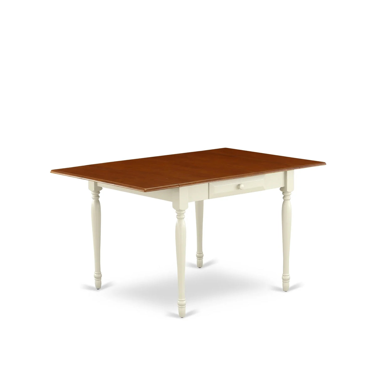 3 Pieces Drop Leaf Wood Kitchen Table Set H977
